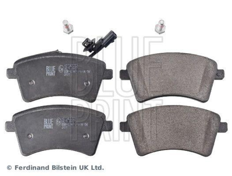 BLUE PRINT ADR164220 Bremsbelagsatz mit Schrauben f&uuml;r Renault