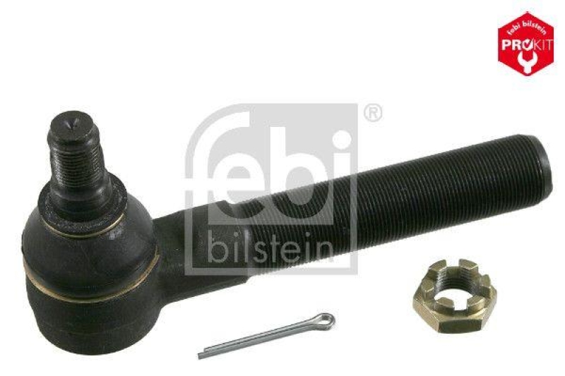 FEBI BILSTEIN 15755 Spurstangenendst&uuml;ck mit Kronenmutter und Splint f&uuml;r DAF