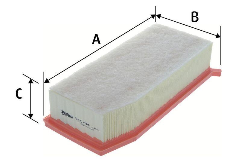 VALEO 585414 Luftfilter