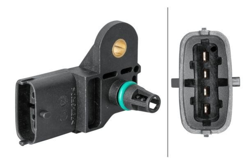 HELLA 6PP 013 112-211 Sensor, Saugrohrdruck