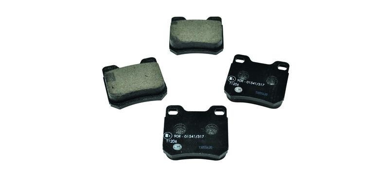 HELLA 8DB 355 009-041 Bremsbelagsatz, Scheibenbremsbelag f&uuml;r SAAB