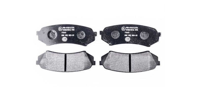 HELLA 8DB 355 009-391 Bremsbelagsatz, Scheibenbremsbelag f&uuml;r TOYOTA