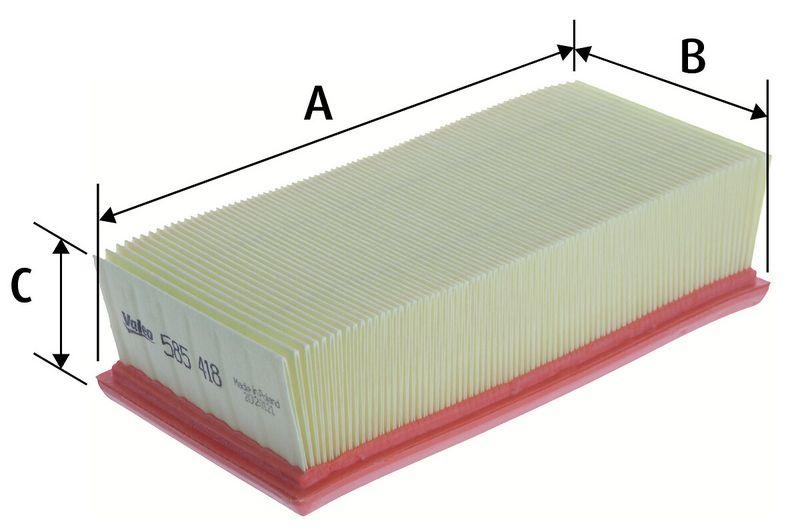 VALEO 585418 Luftfilter