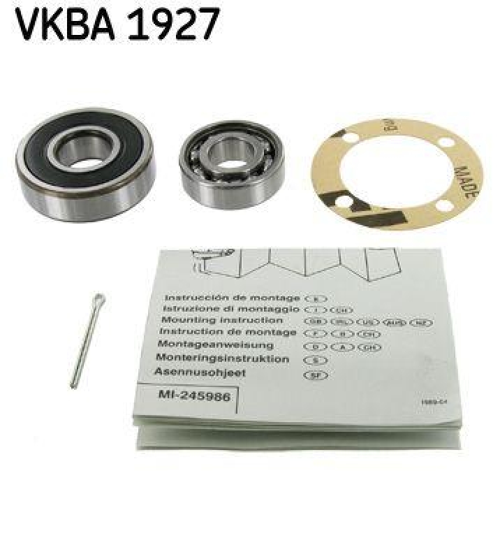 SKF VKBA 1927 Radlagersatz