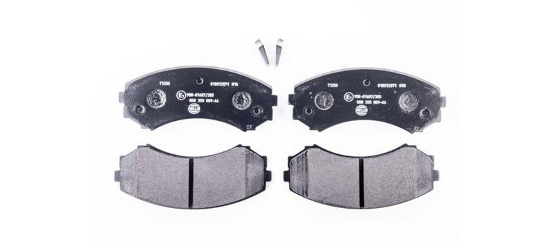 HELLA 8DB 355 009-461 Bremsbelagsatz, Scheibenbremsbelag f&uuml;r MITSU.