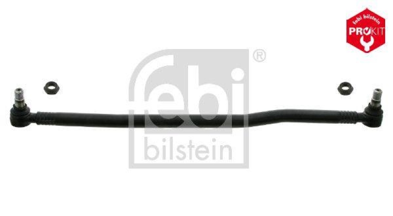FEBI BILSTEIN 28273 Lenkstange mit Sicherungsmuttern, vom 1. Lenkzwischenhebel zum 2. Lenkzwischenhebel f&uuml;r Mercedes-Benz