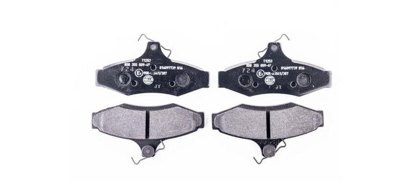 HELLA 8DB 355 009-491 Bremsbelagsatz, Scheibenbremsbelag f&uuml;r DAEWOO/CHEVROLET/...
