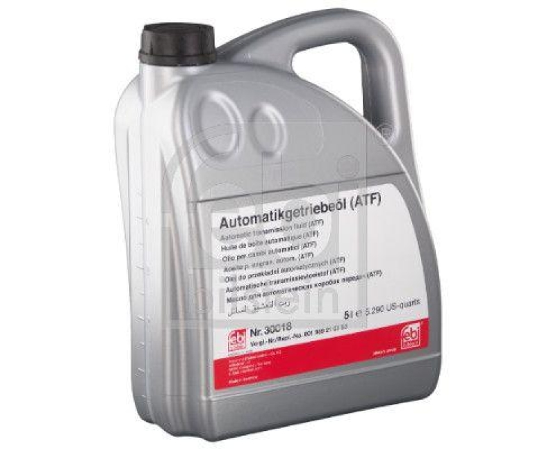 FEBI BILSTEIN 30018 Automatikgetriebeöl (ATF) in automatischen Getrieben, Wandlern und Hydrolenkungen für Mercedes-Benz