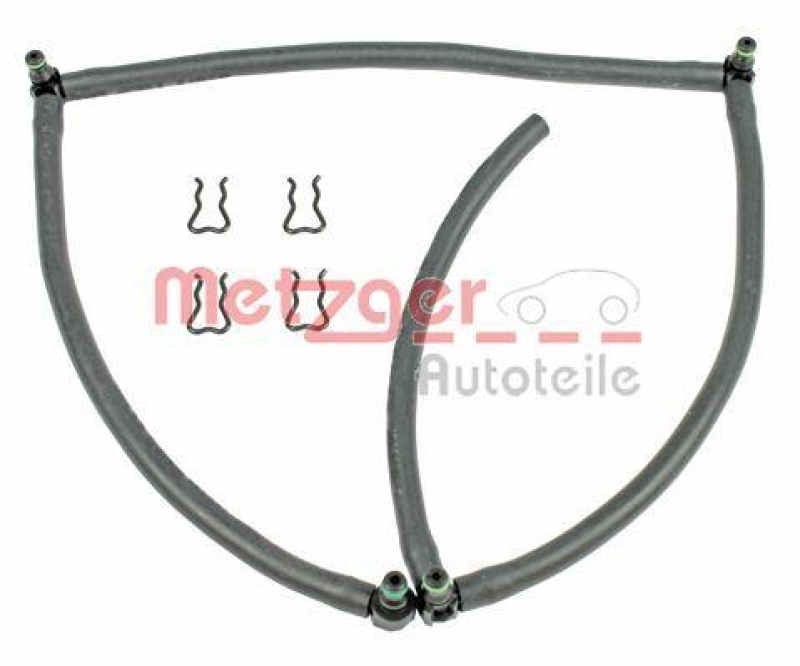 METZGER 0840027 Schlauch, Leckkraftstoff Reparatursatz f&uuml;r OPEL