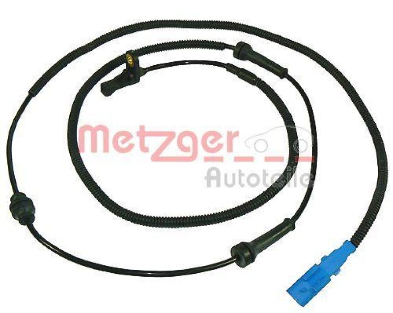 METZGER 0900669 Sensor, Raddrehzahl f&uuml;r CITROEN HA links/rechts