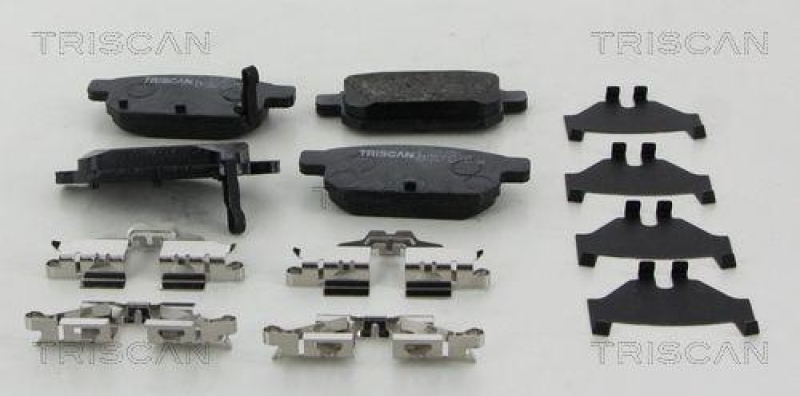 TRISCAN 8110 69021 Bremsbelag Hinten f&uuml;r Suzuki Swift