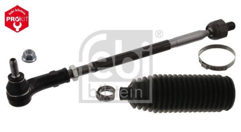 FEBI BILSTEIN 49063 Spurstange mit Lenkmanschettensatz für VW-Audi