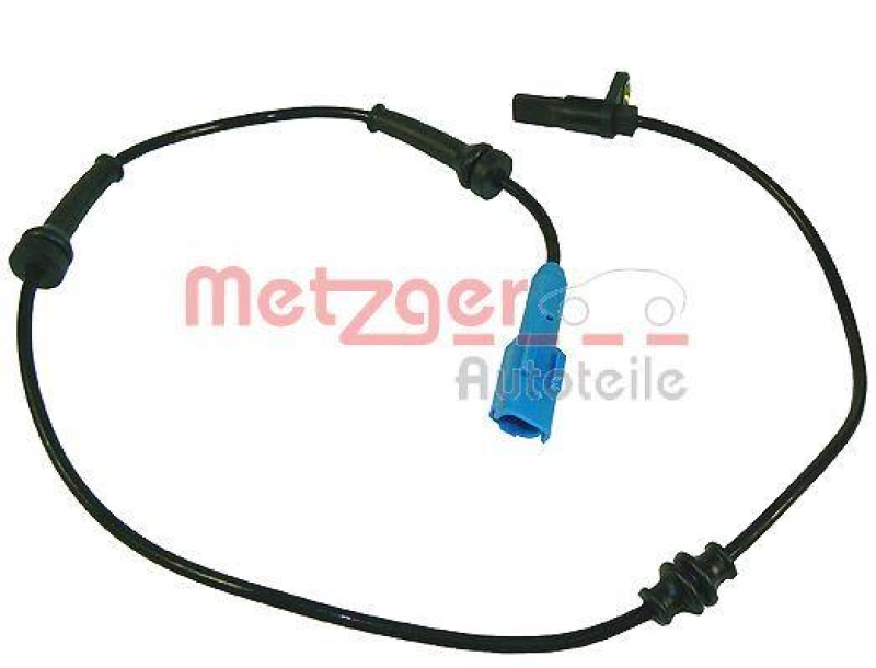 METZGER 0900671 Sensor, Raddrehzahl f&uuml;r CITROEN/PEUGEOT HA links/rechts