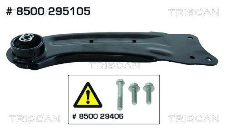 TRISCAN 8500 295105 Querlenker Hinterachse f&uuml;r Audi, Vw