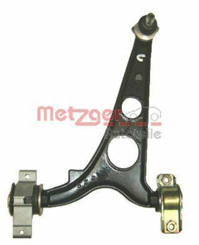 METZGER 58034201 Lenker, Radaufh&auml;ngung f&uuml;r FIAT/LANCIA VA links UNTEN