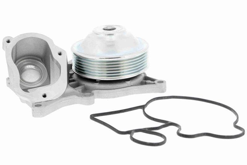 VAICO V20-50058 Wasserpumpe, Motork&uuml;hlung mechanisch, f&uuml;r Keilrippenriementrieb,Pp f&uuml;r BMW