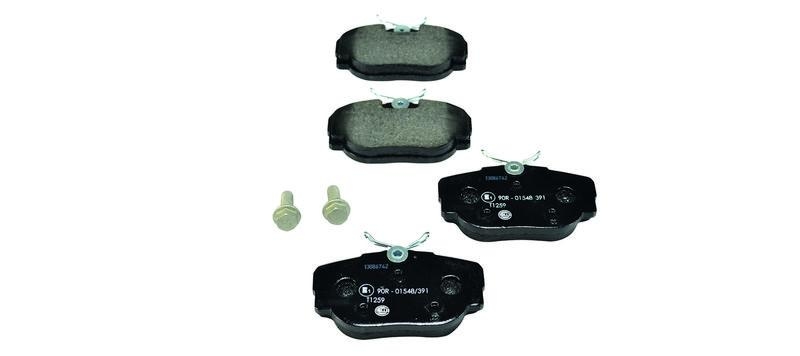 HELLA 8DB 355 009-541 Bremsbelagsatz, Scheibenbremsbelag für LANDROVER