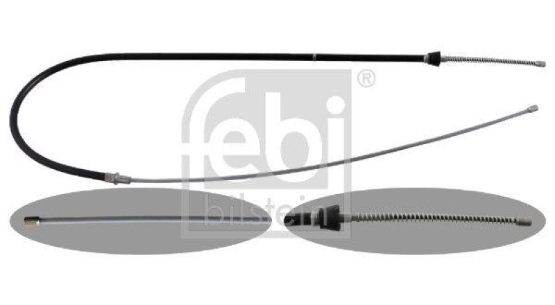 FEBI BILSTEIN 48302 Handbremsseil f&uuml;r VW-Audi