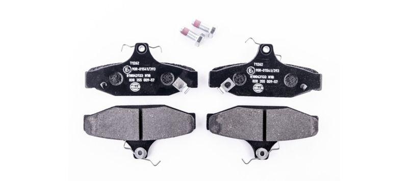 HELLA 8DB 355 009-571 Bremsbelagsatz, Scheibenbremsbelag f&uuml;r SSANGYONG/DAEWOO