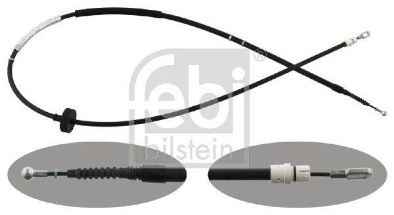FEBI BILSTEIN 48304 Handbremsseil f&uuml;r VW-Audi