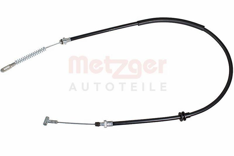 METZGER 12.3723 Seilzug, Feststellbremse für IVECO hinten links/rechts
