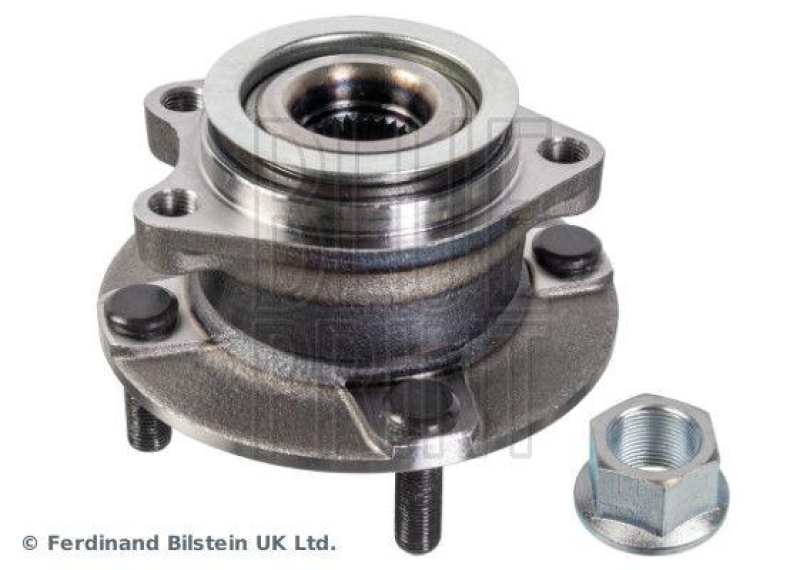 BLUE PRINT ADN18262 Radlagersatz mit Radnabe und ABS-Impulsring f&uuml;r NISSAN