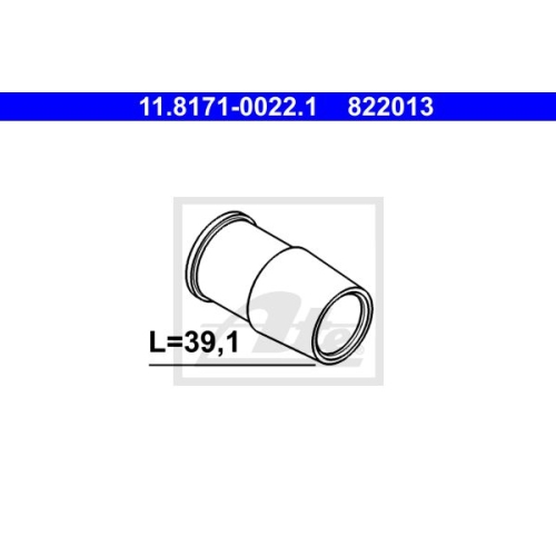 ATE 11.8171-0022.1 D&auml;mpfungsh&uuml;lse