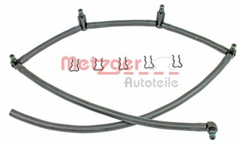 METZGER 0840037 Schlauch, Leckkraftstoff Reparatursatz f&uuml;r RENAULT