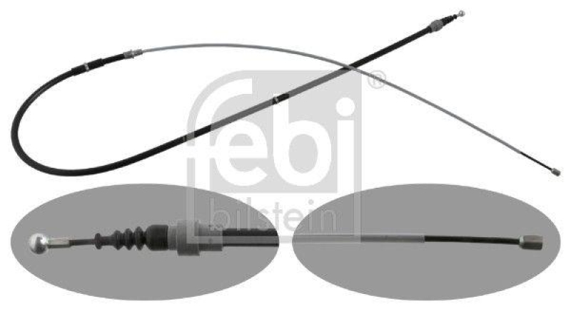 FEBI BILSTEIN 48308 Handbremsseil f&uuml;r VW-Audi