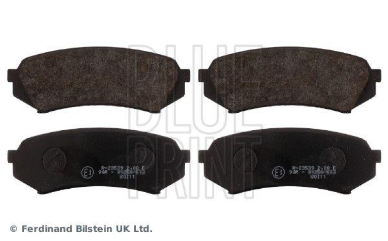 BLUE PRINT ADT342111 Bremsbelagsatz f&uuml;r TOYOTA