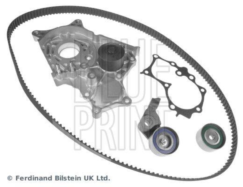 BLUE PRINT ADT373752 Zahnriemensatz mit Wasserpumpe für TOYOTA