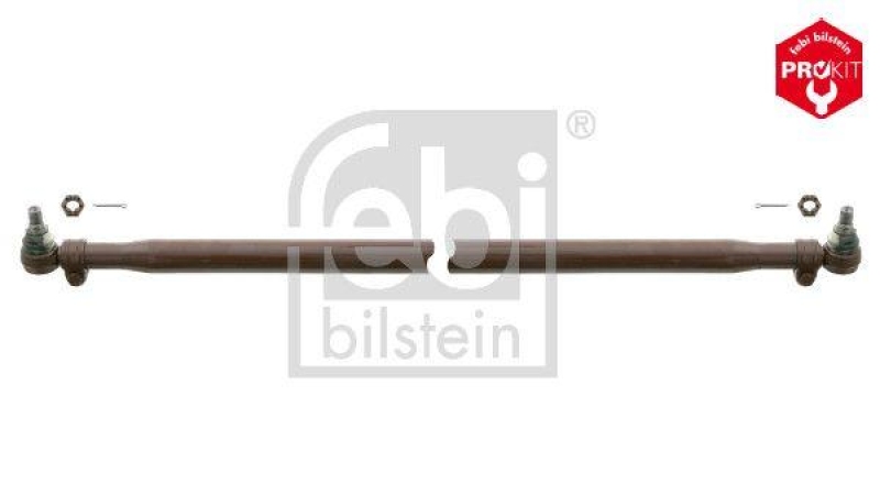 FEBI BILSTEIN 24141 Spurstange mit Kronenmuttern und Splinten f&uuml;r Mercedes-Benz
