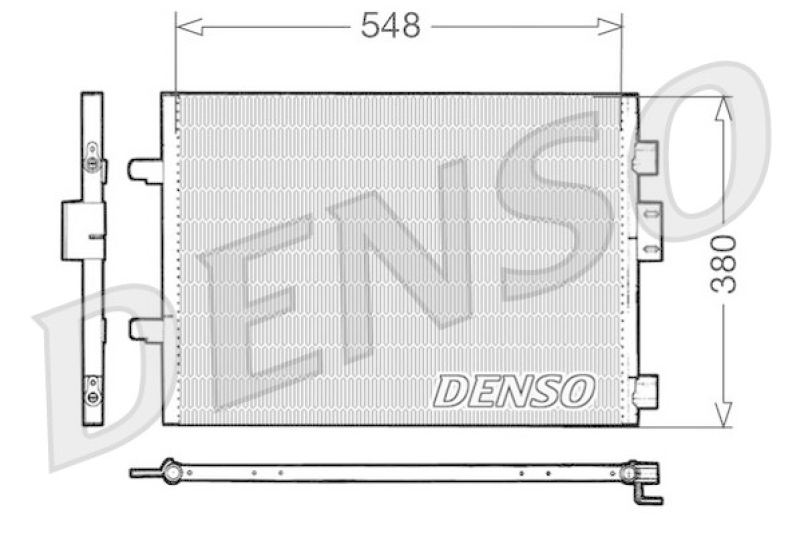 DENSO DCN23007 Kondensator A/C