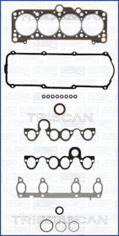 TRISCAN 598-85103 Dictungssatz für Volkswagen
