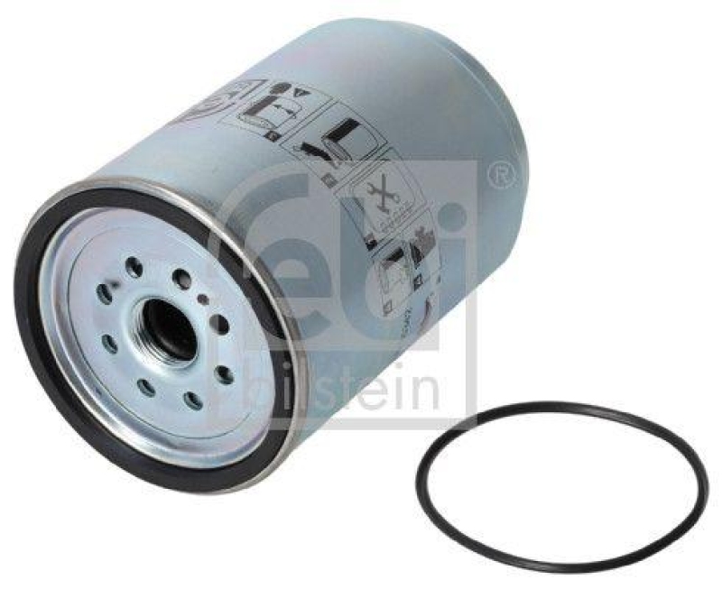 FEBI BILSTEIN 35342 Kraftstofffilter mit Dichtring f&uuml;r Volvo