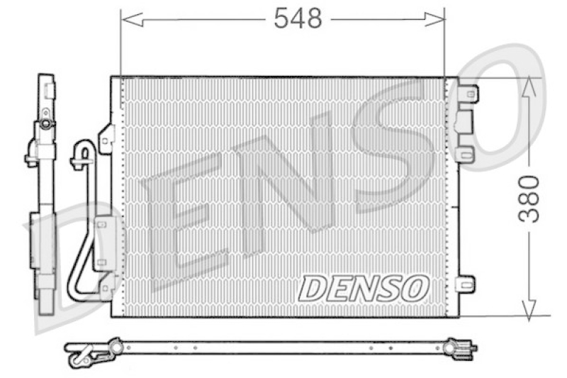 DENSO DCN23008 Kondensator A/C