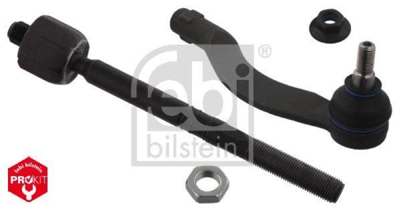 FEBI BILSTEIN 39564 Spurstange mit Endst&uuml;ck und Sicherungsmuttern f&uuml;r VW-Audi