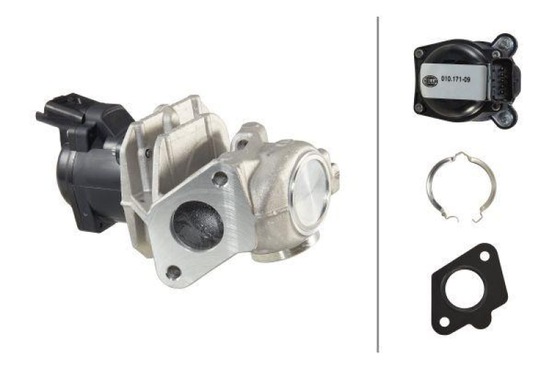 HELLA 6NU 010 171-091 AGR-Ventil, elektrisch für FORD