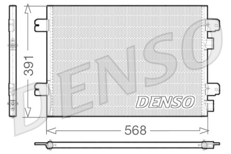 DENSO DCN23011 Kondensator A/C