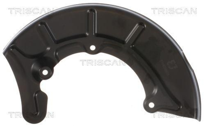 TRISCAN 8125 29144 Spritzblech, Bremsscheibe f&uuml;r Vw