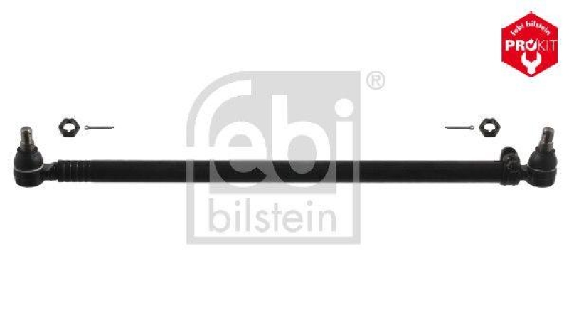 FEBI BILSTEIN 48316 Lenkstange mit Kronenmuttern und Splinten, vom Lenkgetriebe zur 1. Vorderachse f&uuml;r Mercedes-Benz