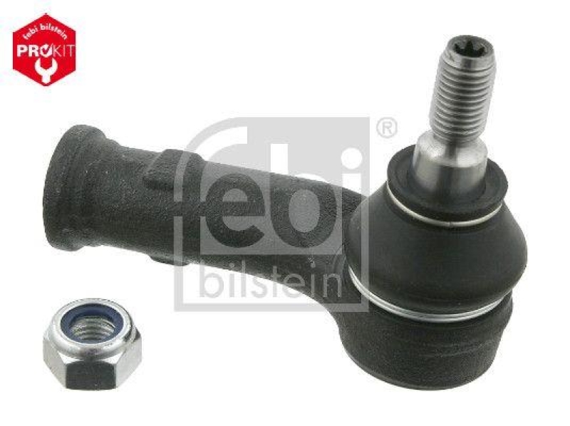 FEBI BILSTEIN 10887 Spurstangenendst&uuml;ck mit Sicherungsmutter f&uuml;r VW-Audi