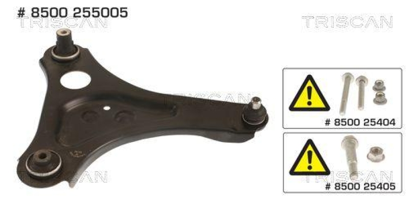 TRISCAN 8500 255005 Querlenker f&uuml;r Renault Twingo