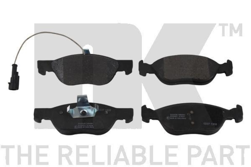 NK 222338 Bremsbelagsatz, Scheibenbremse f&uuml;r ALFA ROMEO, FIAT, LANCIA