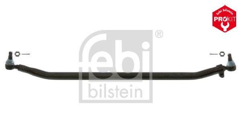 FEBI BILSTEIN 45483 Spurstange mit Kronenmuttern und Splinten f&uuml;r DAF