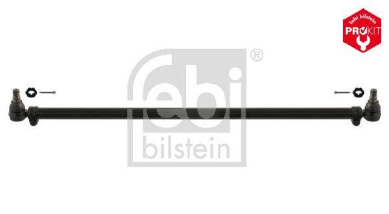 FEBI BILSTEIN 48319 Spurstange mit Kronenmuttern und Splinten f&uuml;r Iveco