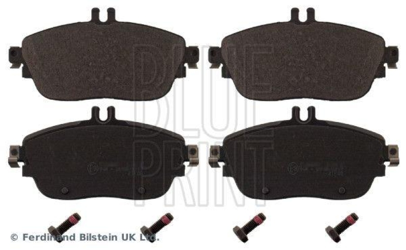 BLUE PRINT ADN142181 Bremsbelagsatz mit Befestigungsschrauben für Mercedes-Benz PKW