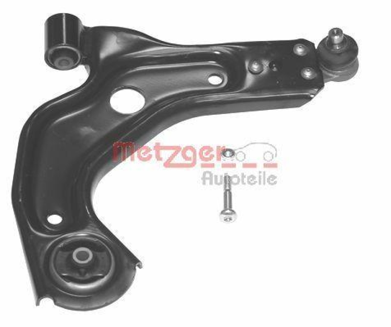 METZGER 58041012 Lenker, Radaufh&auml;ngung f&uuml;r FORD/MAZDA VA rechts UNTEN