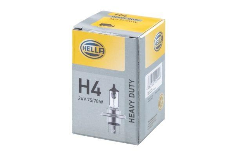 HELLA 8GJ 002 525-251 Glühleuchte 24V H4 P43t