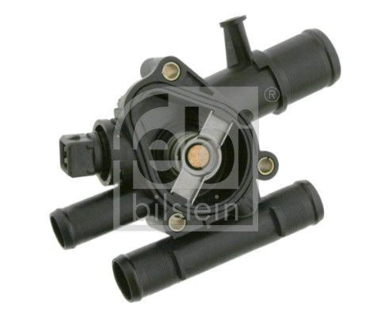 FEBI BILSTEIN 24158 Thermostat mit Geh&auml;use und Dichtung f&uuml;r Renault